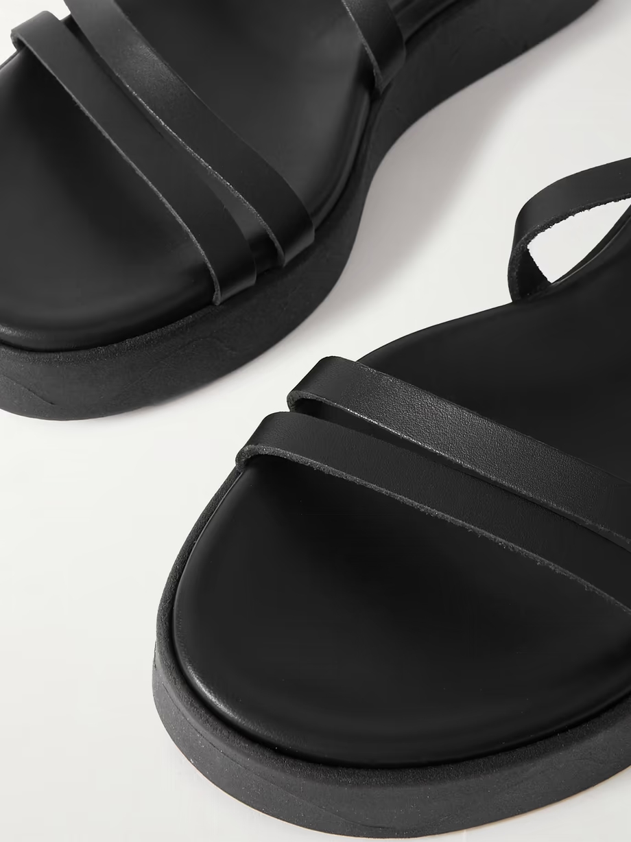 Aristea leather platform sandals Aristea leather platform sandals