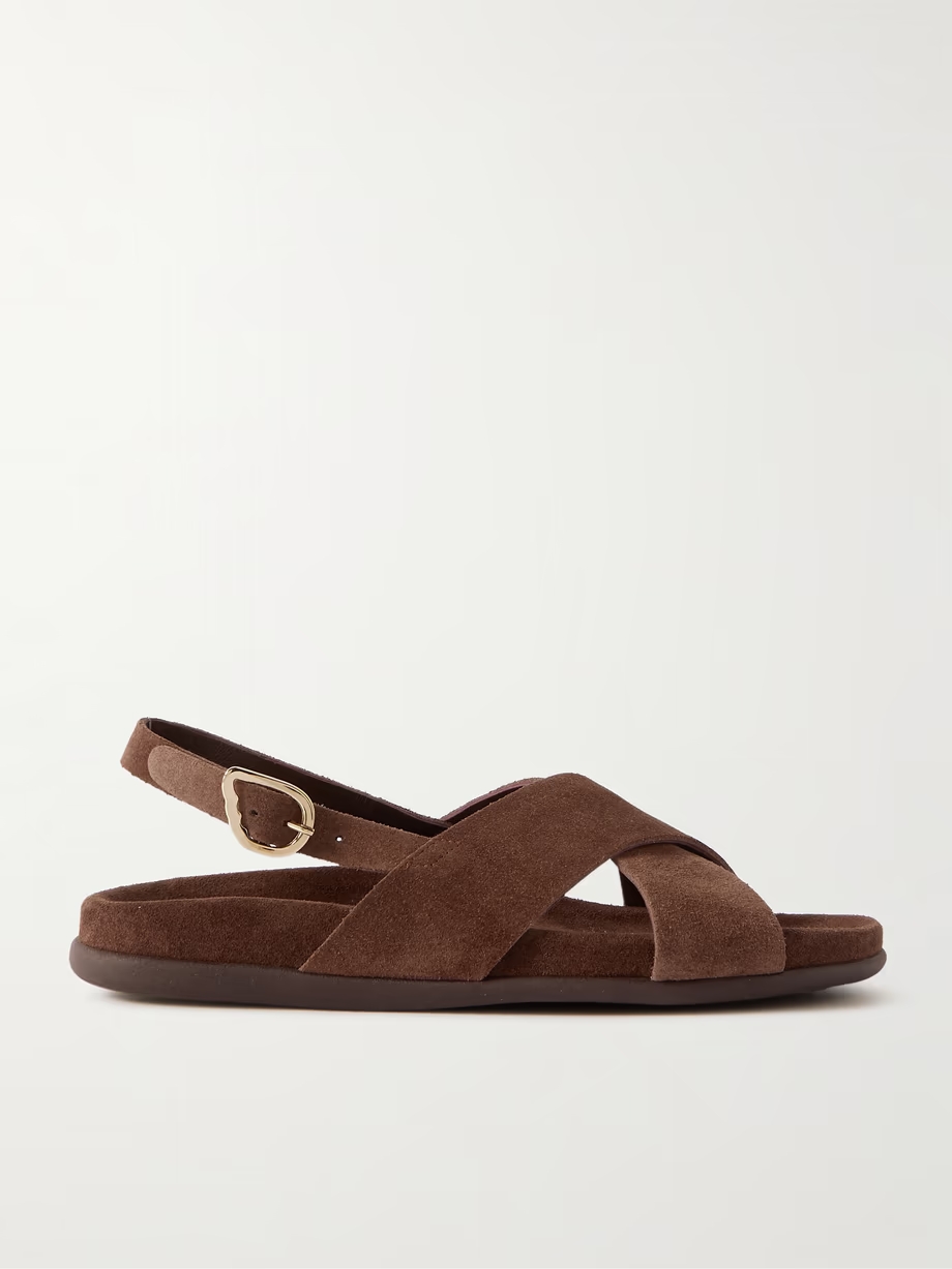Ikesia suede slingback sandals Ikesia suede slingback sandals