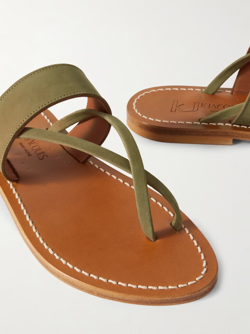 Nehru nubuck sandals Nehru nubuck sandals