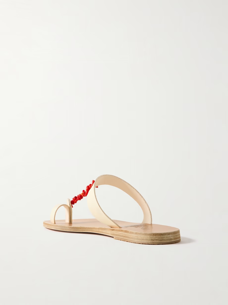 Iris embellished leather sandals Iris embellished leather sandals