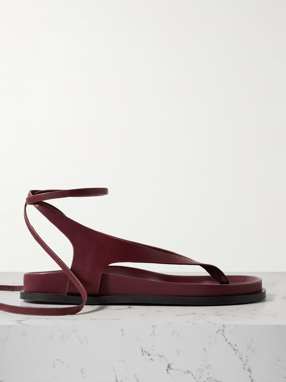 Shel leather sandals Shel leather sandals