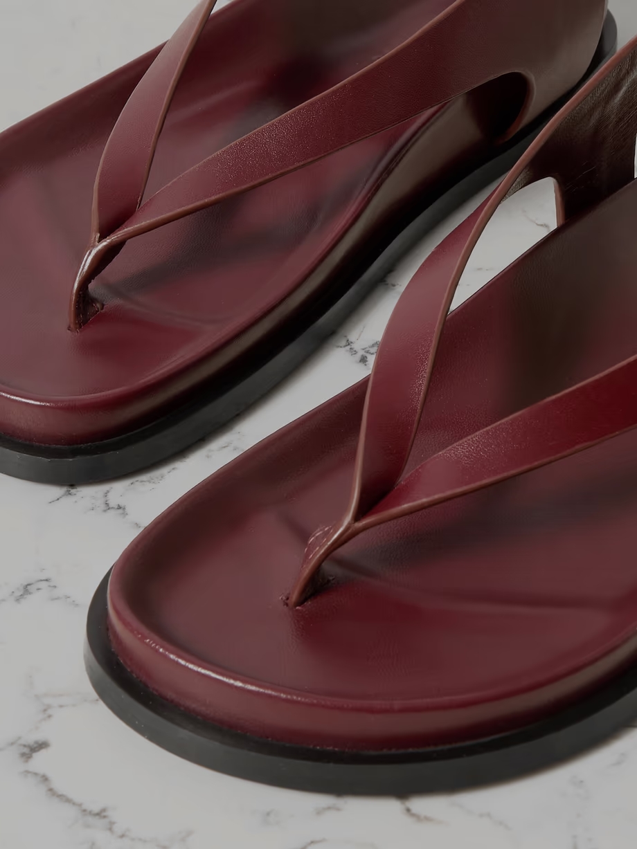 Shel leather sandals Shel leather sandals