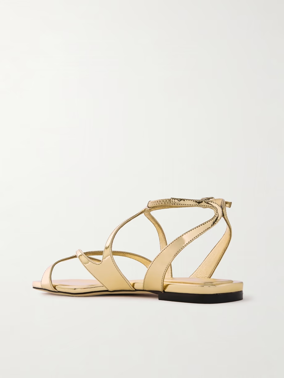 Ayla metallic leather sandals Ayla metallic leather sandals