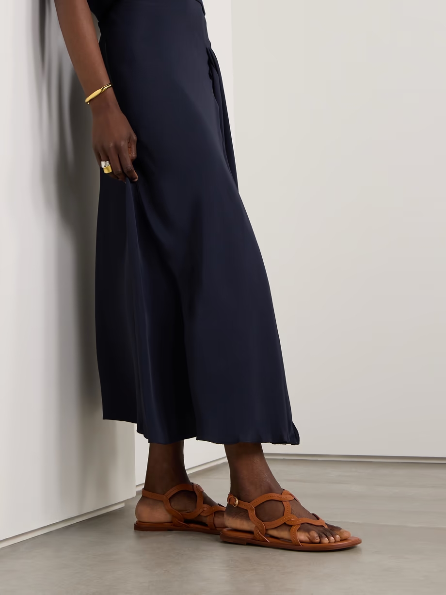 Amalfi woven leather sandals Amalfi woven leather sandals