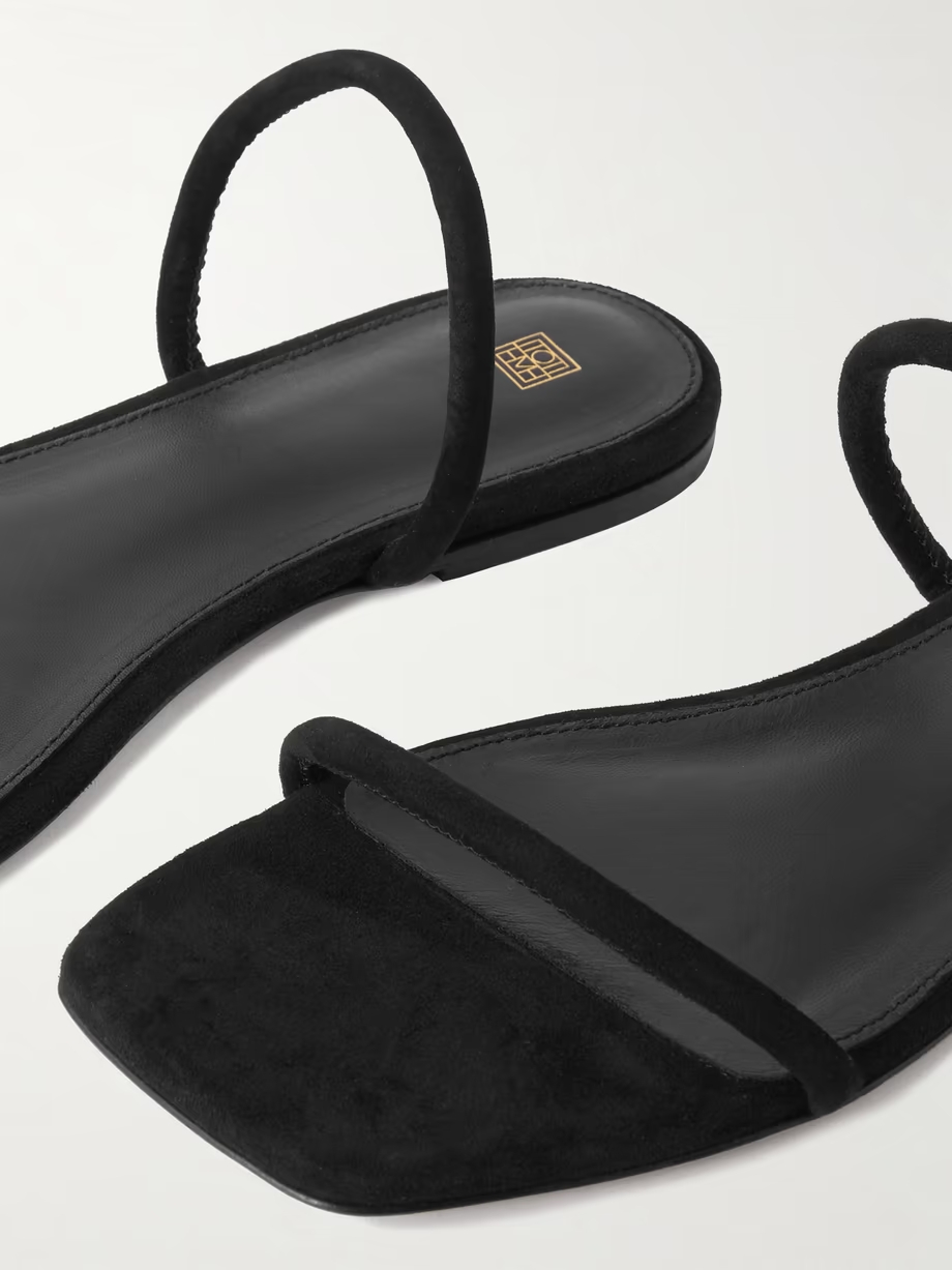 The Minimalist suede slides The Minimalist suede slides