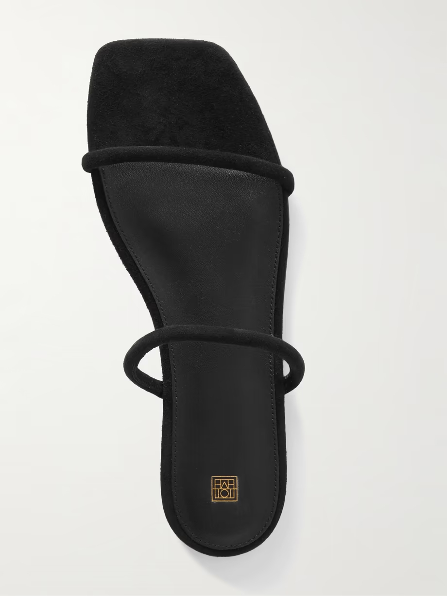 The Minimalist suede slides The Minimalist suede slides