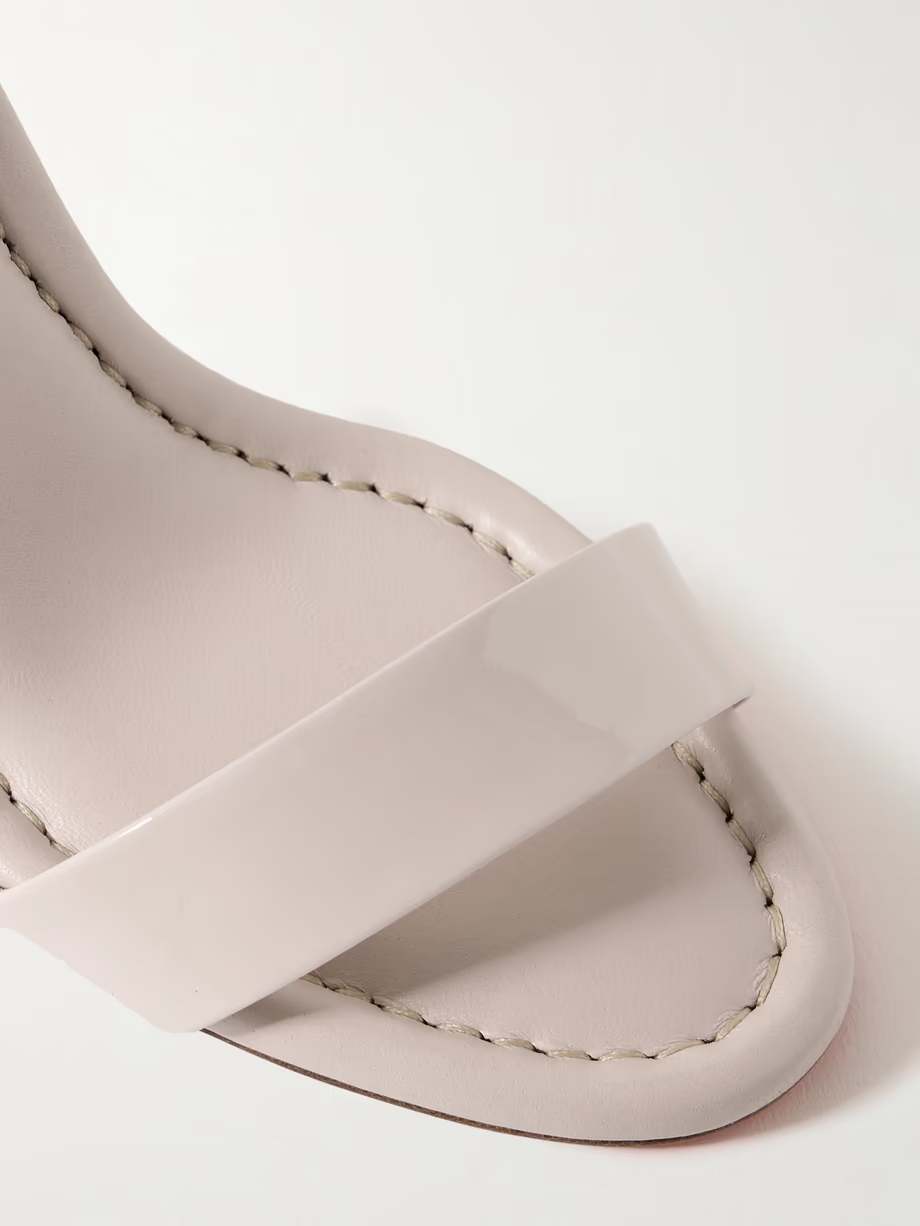 Miss Sabina 85 patent-leather sandals Miss Sabina 85 patent-leather sandals