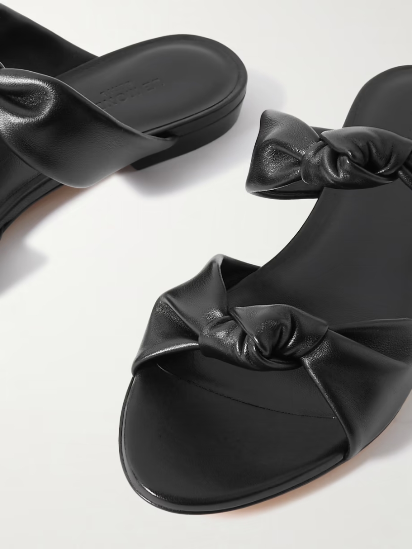 Knot leather sandals Knot leather sandals