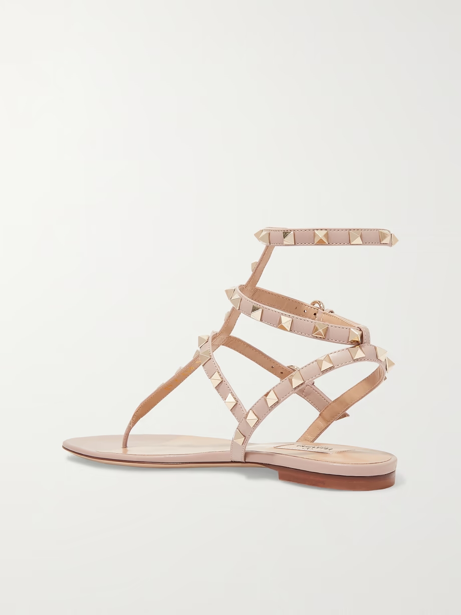 Valentino Garavani Rockstud leather sandals Valentino Garavani Rockstud leather sandals