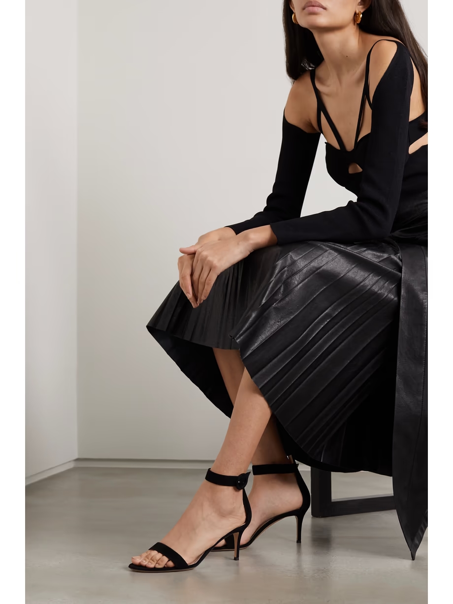 Portofino 70 suede sandals Portofino 70 suede sandals