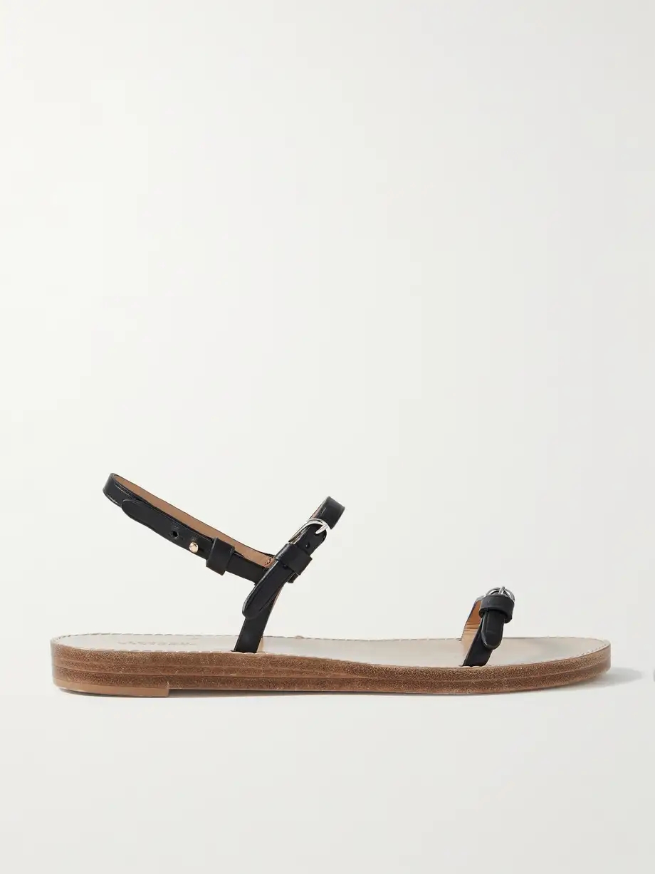 Steward leather slingback sandals Steward leather slingback sandals