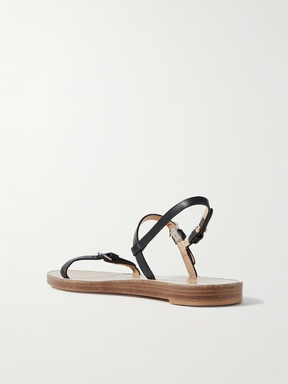 Steward leather slingback sandals Steward leather slingback sandals