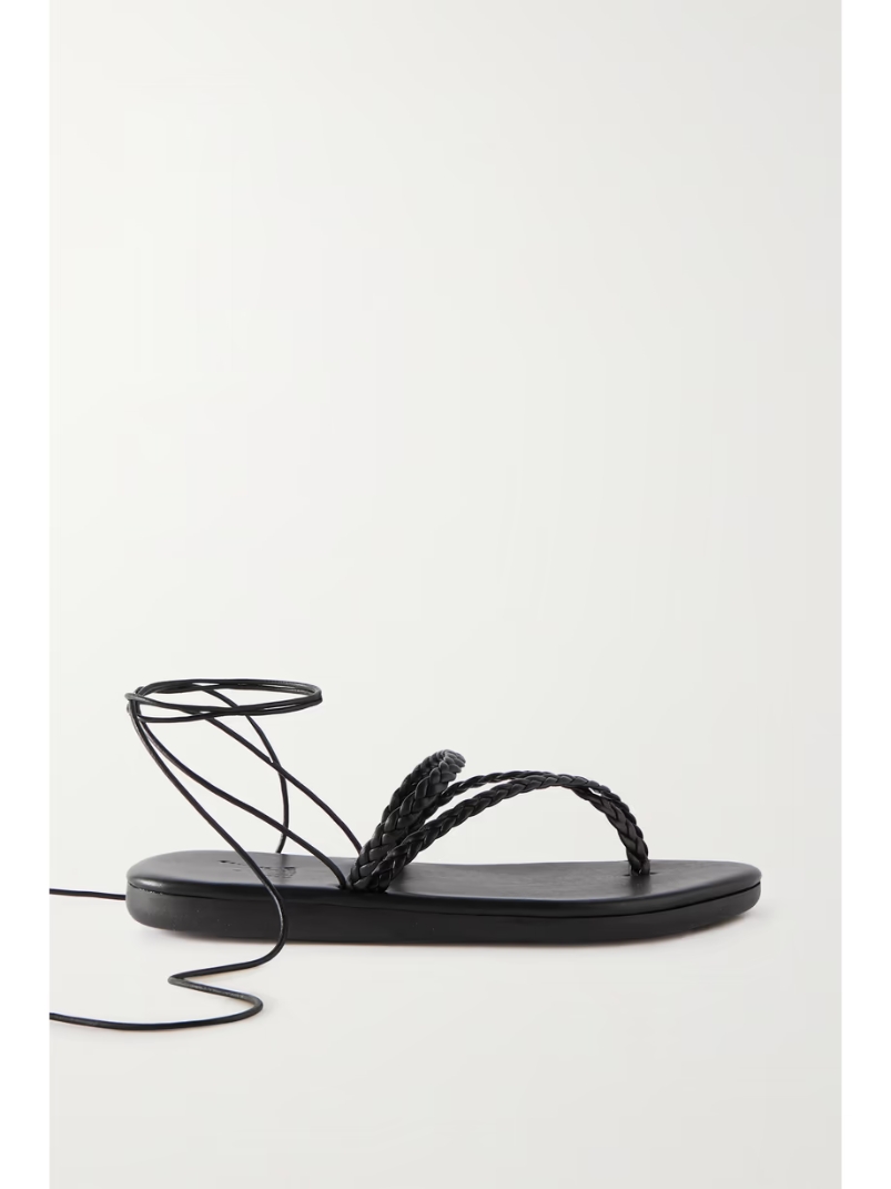 Plage braided leather sandals Plage braided leather sandals