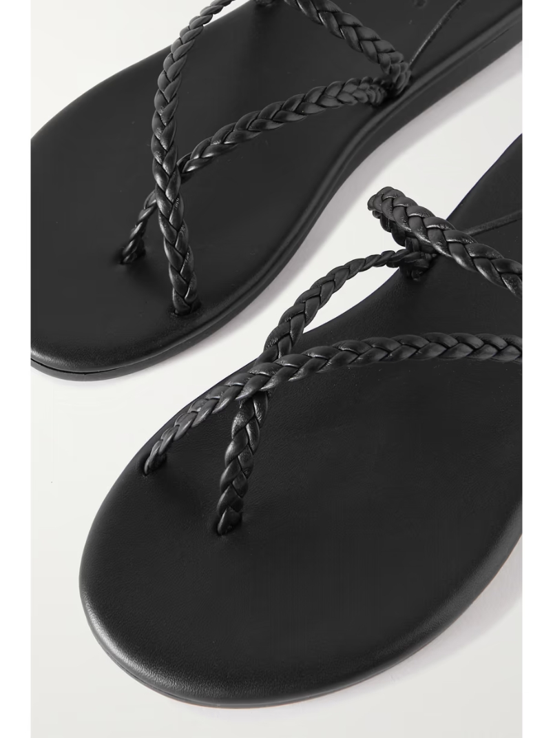 Plage braided leather sandals Plage braided leather sandals