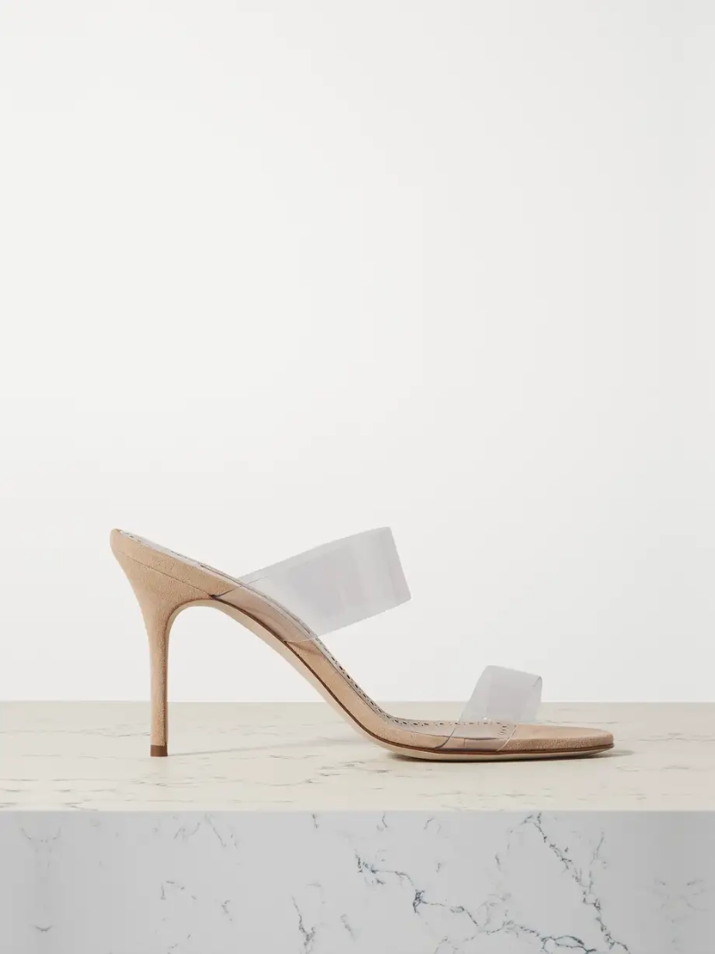 Scolto 90 PVC mules Scolto 90 PVC mules