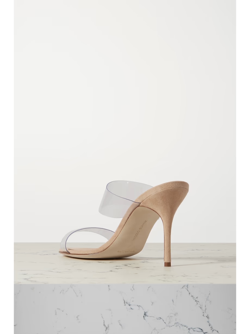 Scolto 90 PVC mules Scolto 90 PVC mules