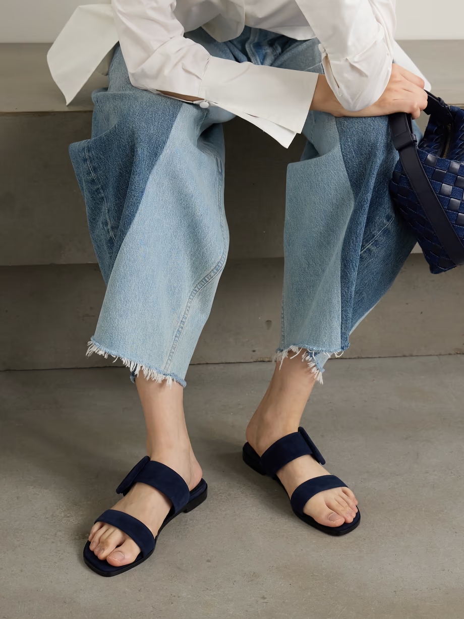 Tituba buckled suede sandals Tituba buckled suede sandals