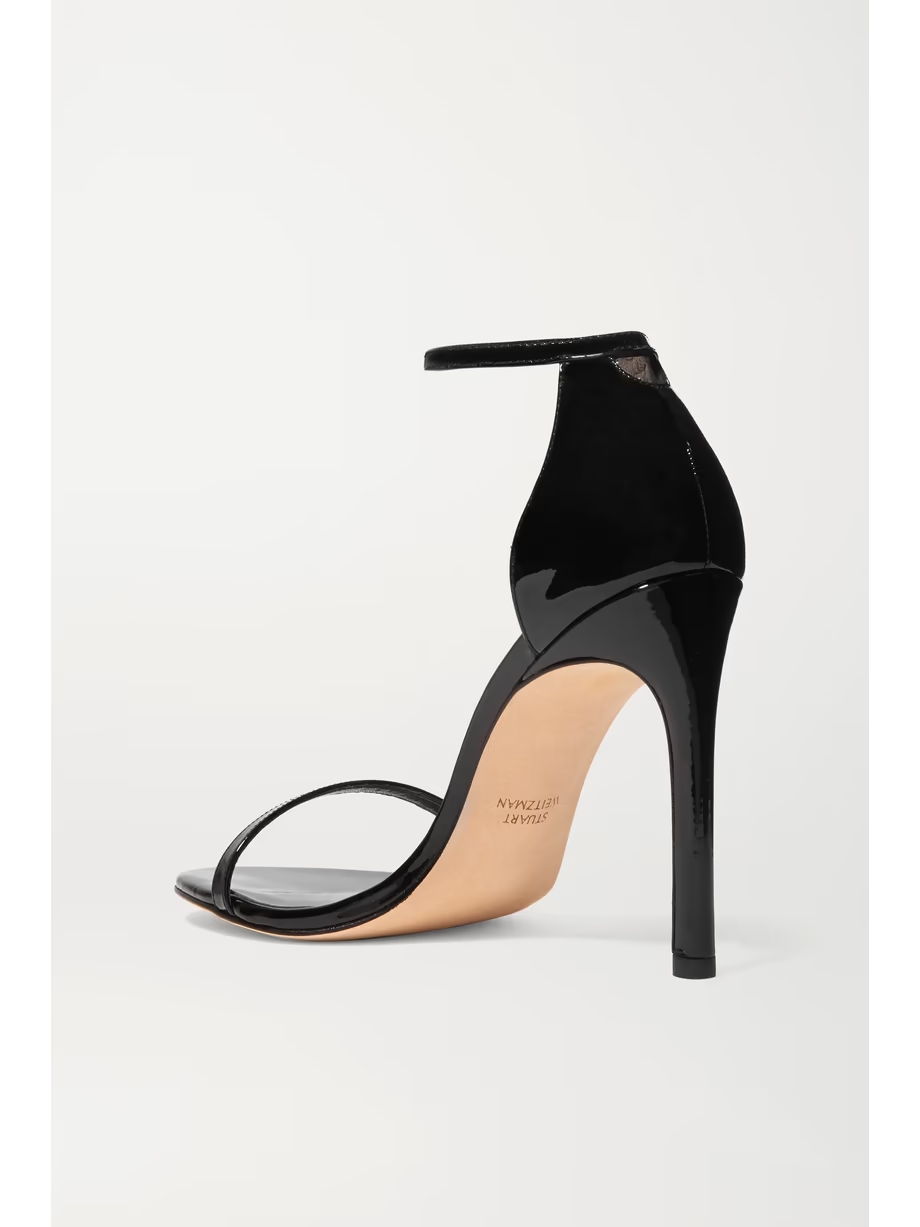 NudistSong patent-leather sandals NudistSong patent-leather sandals