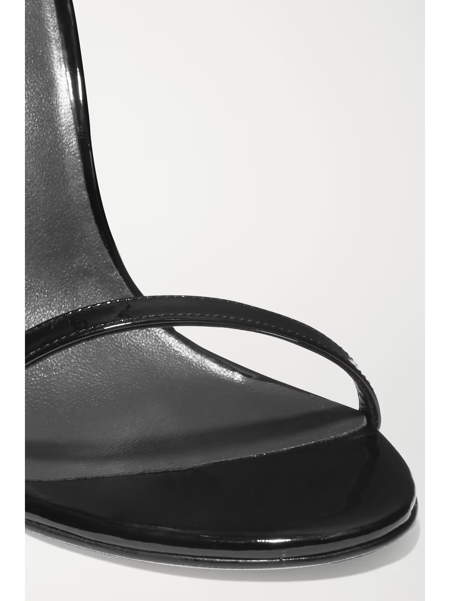 NudistSong patent-leather sandals NudistSong patent-leather sandals