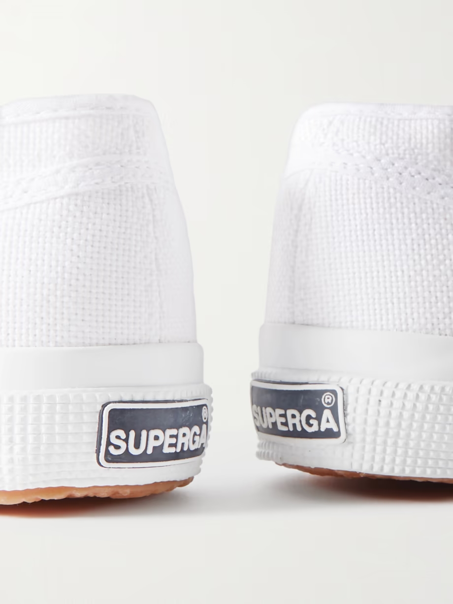 + Superga cotton-canvas sneakers + Superga cotton-canvas sneakers