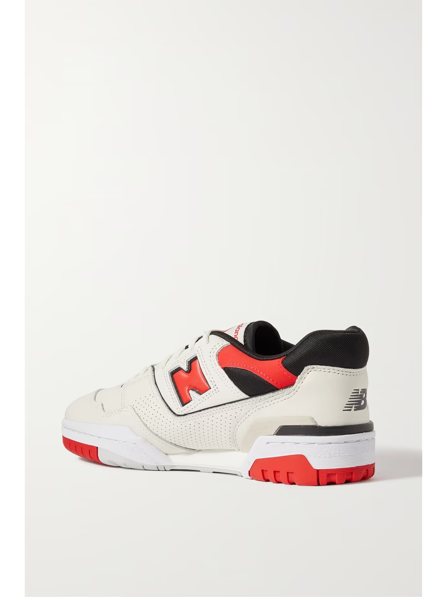 550 mesh-trimmed leather sneakers 550 mesh-trimmed leather sneakers