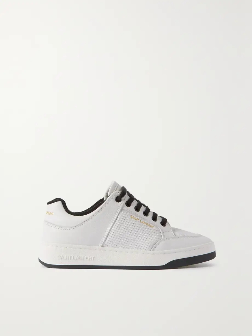 SL61 logo-print leather sneakers SL61 logo-print leather sneakers