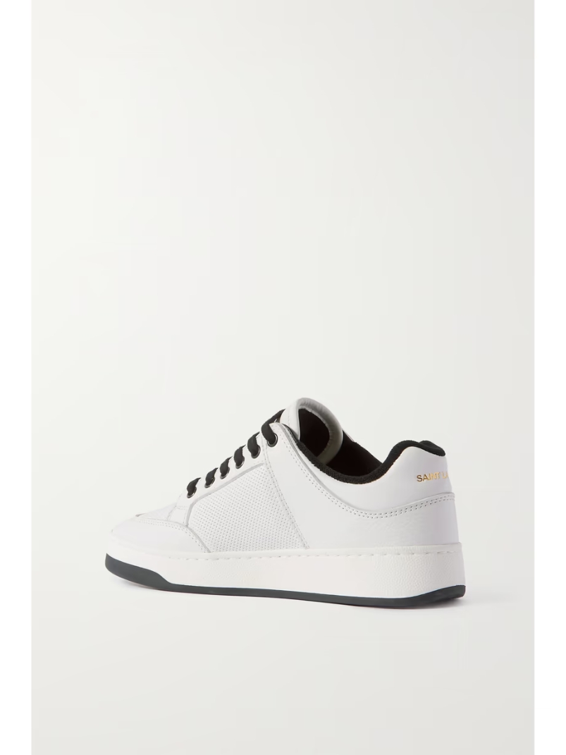 SL61 logo-print leather sneakers SL61 logo-print leather sneakers