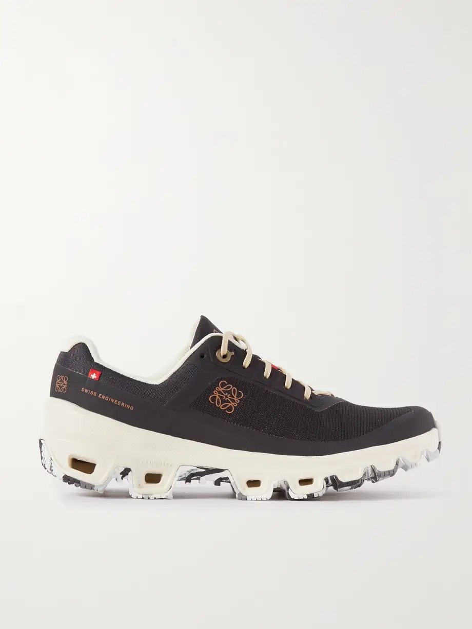 + On Cloudventure recycled-canvas and mesh sneakers + On Cloudventure recycled-canvas and mesh sneakers