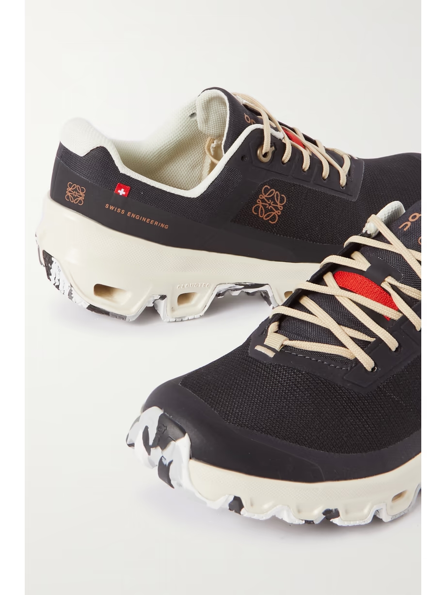 + On Cloudventure recycled-canvas and mesh sneakers + On Cloudventure recycled-canvas and mesh sneakers