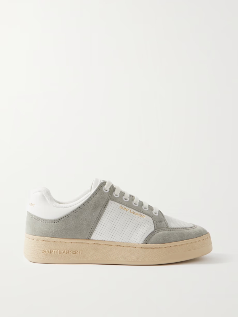 SL/61 leather and suede sneakers SL/61 leather and suede sneakers