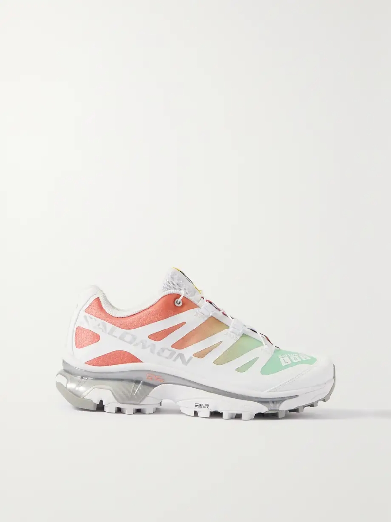 XT-4 OG rubber-trimmed mesh sneakers XT-4 OG rubber-trimmed mesh sneakers