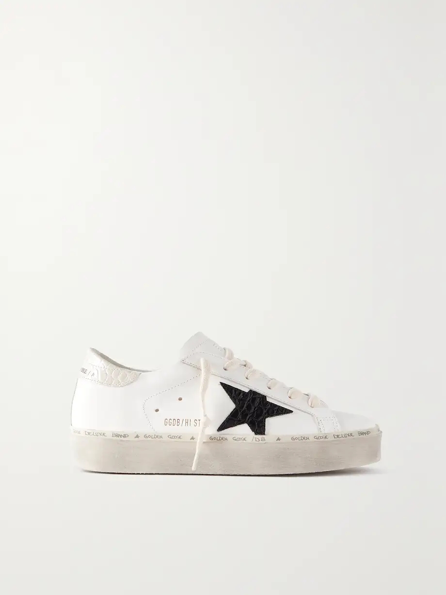 Hi Star distressed leather sneakers Hi Star distressed leather sneakers