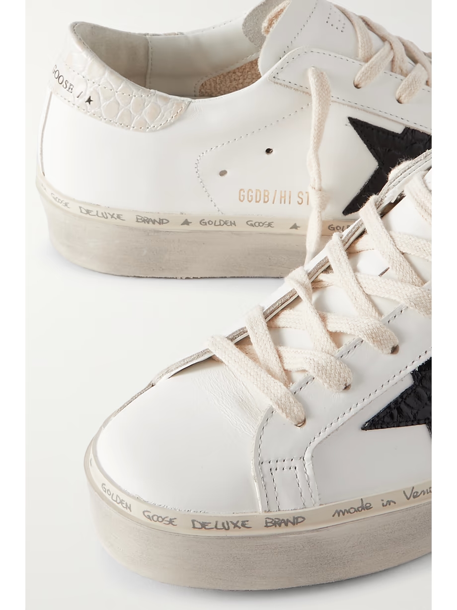 Hi Star distressed leather sneakers Hi Star distressed leather sneakers