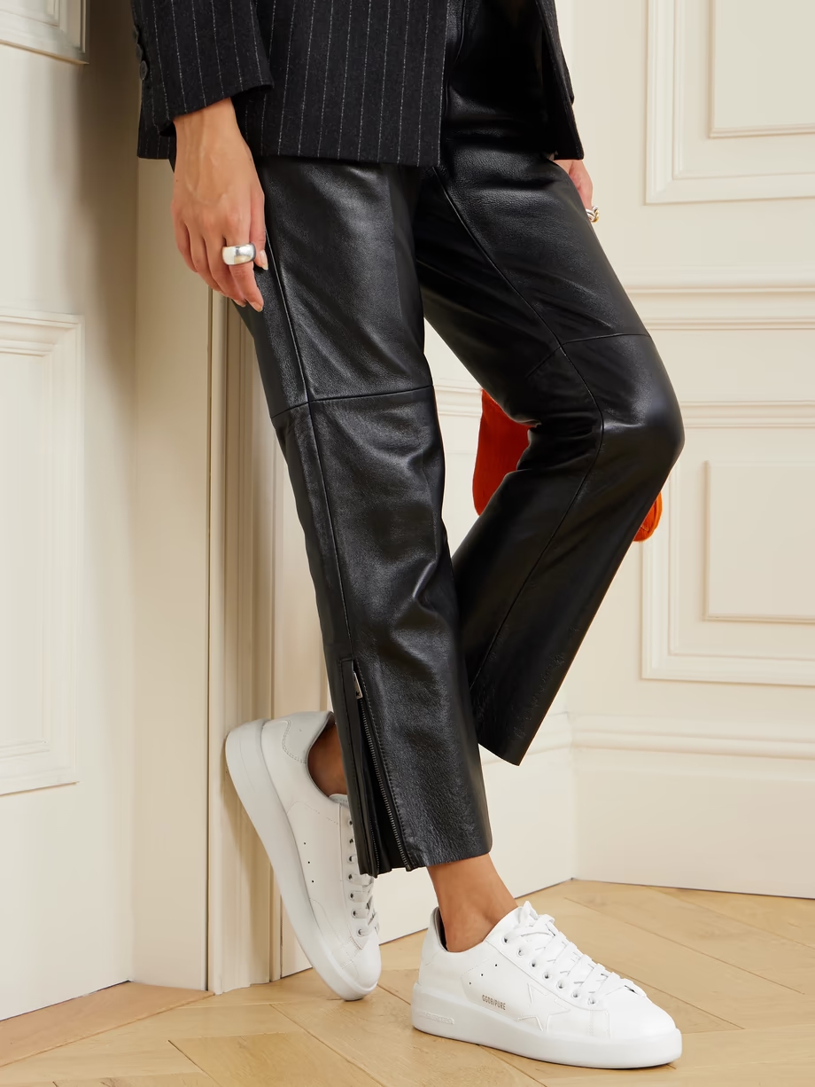 Purestar faux leather sneakers Purestar faux leather sneakers