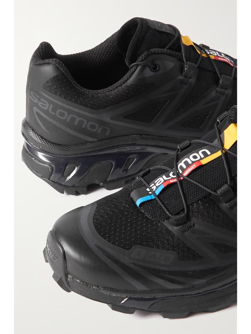 XT-6 rubber-trimmed mesh sneakers XT-6 rubber-trimmed mesh sneakers