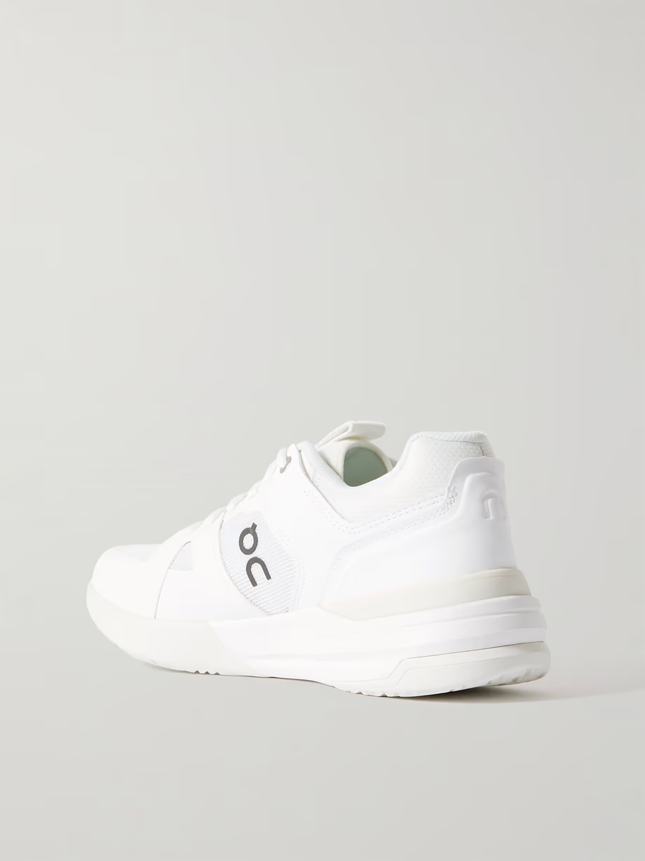 The Roger Clubhouse Pro faux leather-trimmed mesh sneakers The Roger Clubhouse Pro faux leather-trimmed mesh sneakers