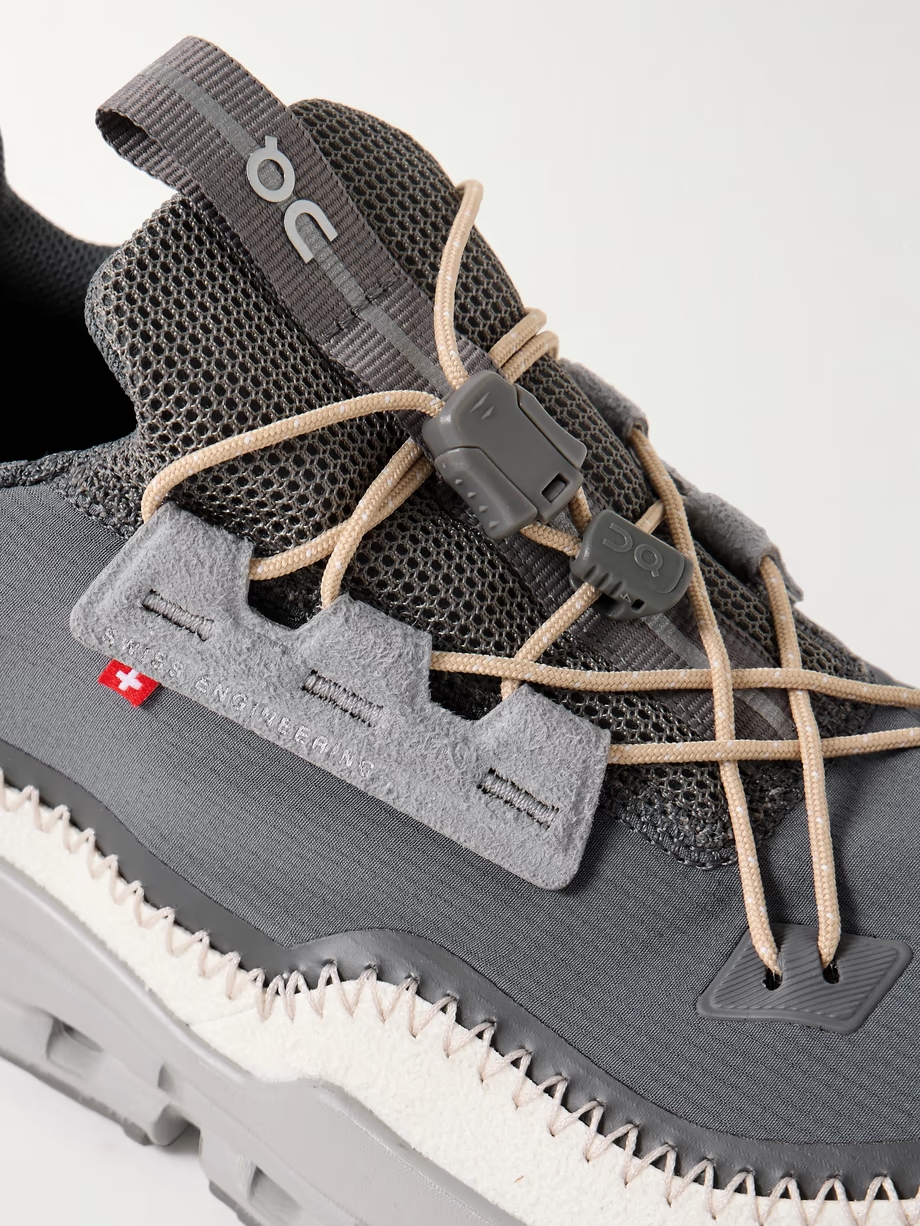 Cloudaway vegan suede, mesh and ripstop sneakers Cloudaway vegan suede, mesh and ripstop sneakers