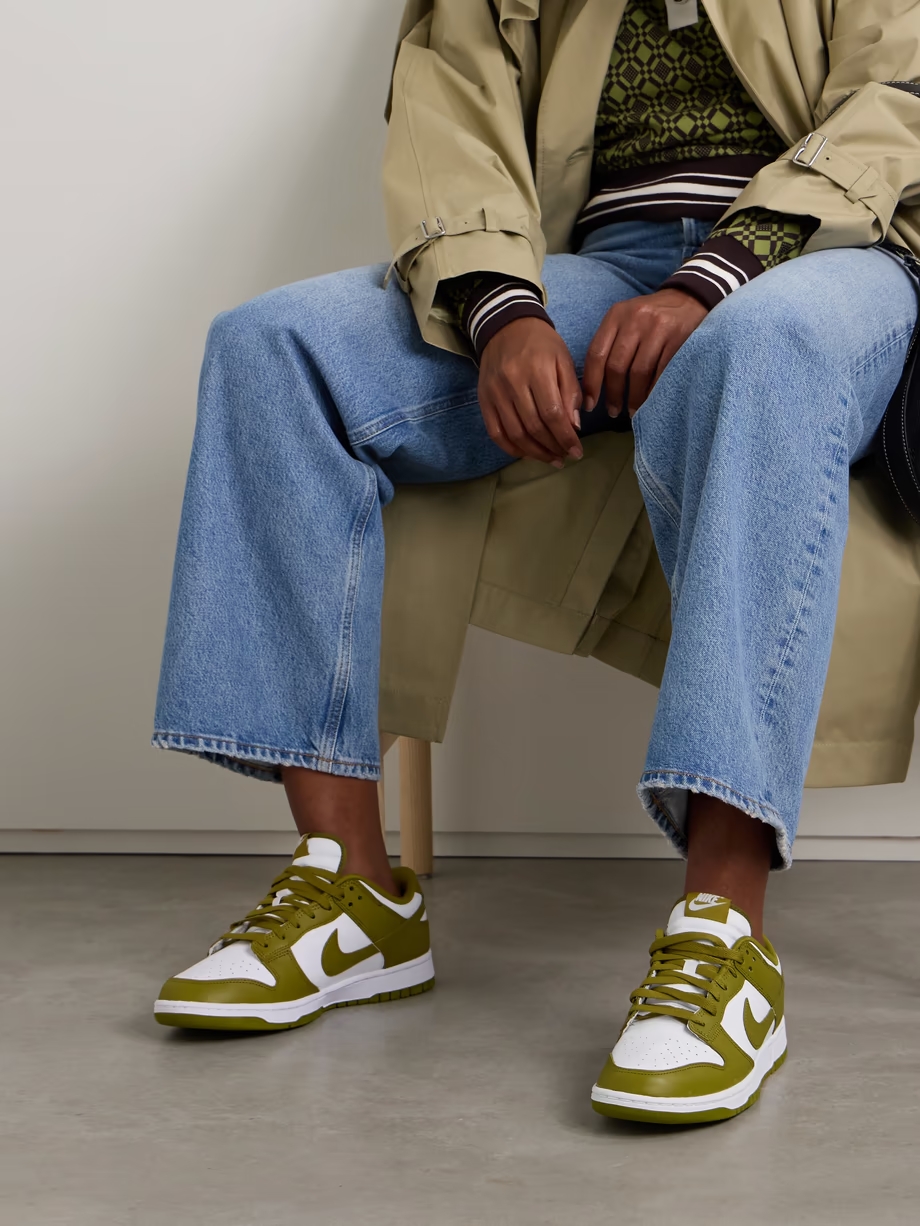 Dunk Low Retro leather sneakers Dunk Low Retro leather sneakers