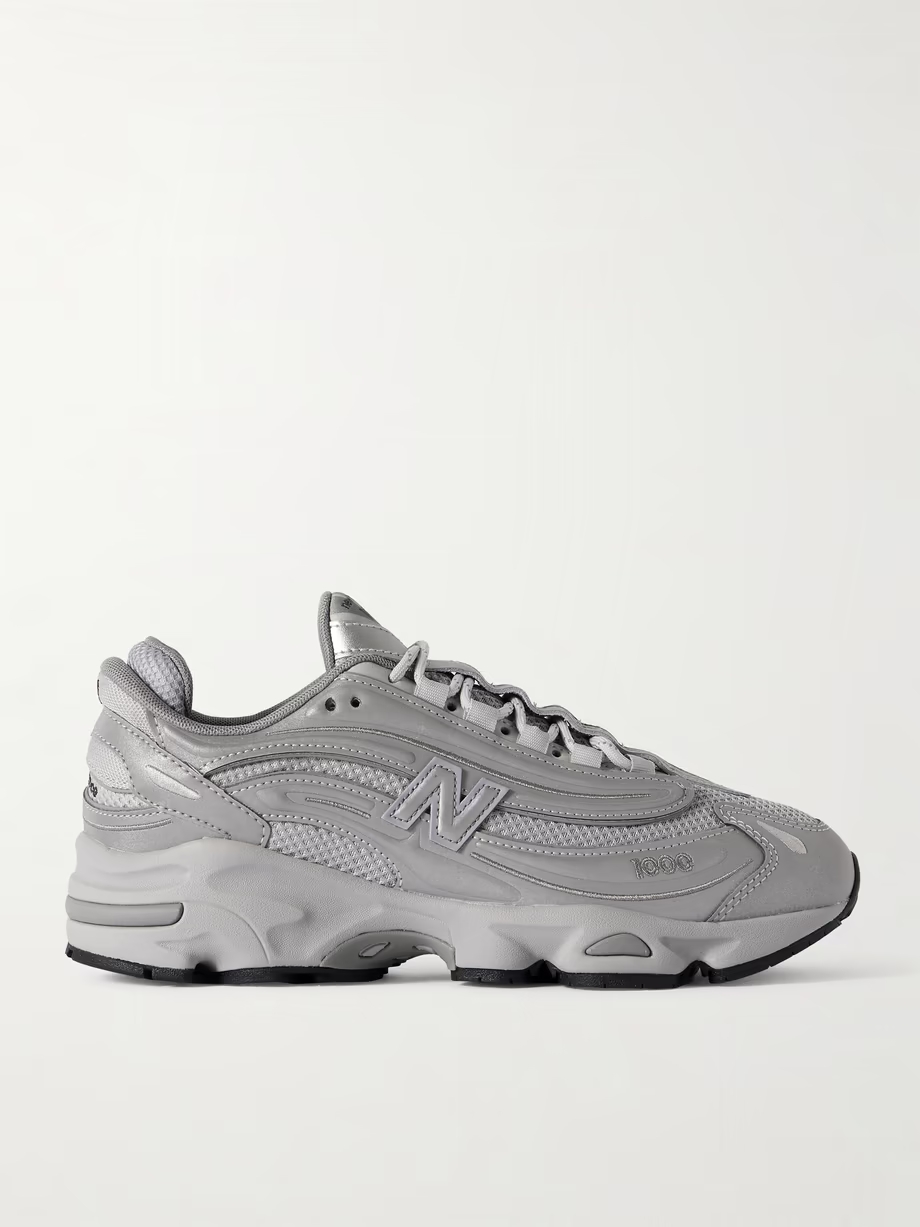 1000 SL leather and mesh sneakers 1000 SL leather and mesh sneakers