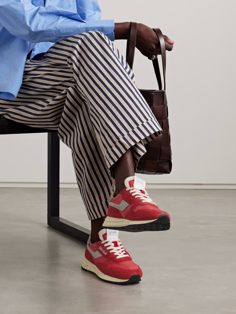 Reelwind Low suede and shell sneakers Reelwind Low suede and shell sneakers