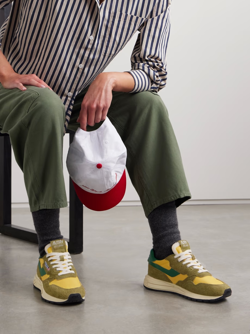 Reelwind Low suede, leather and shell sneakers Reelwind Low suede, leather and shell sneakers