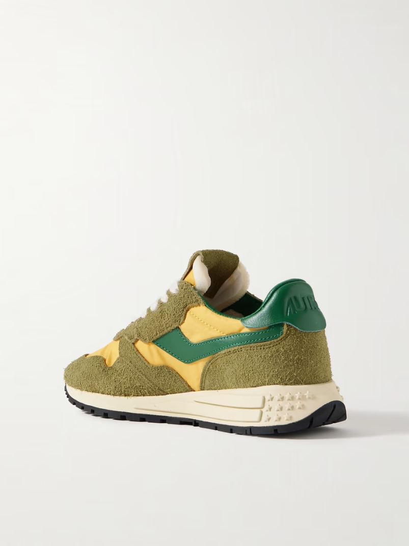 Reelwind Low suede, leather and shell sneakers Reelwind Low suede, leather and shell sneakers