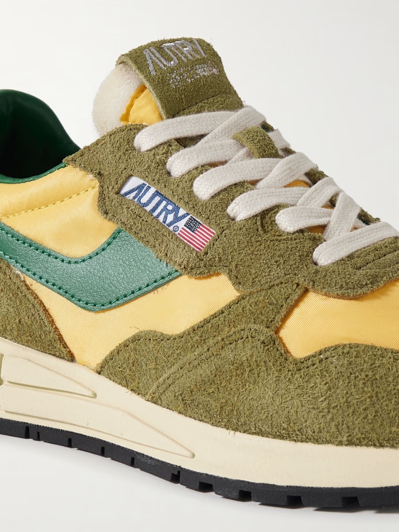 Reelwind Low suede, leather and shell sneakers Reelwind Low suede, leather and shell sneakers