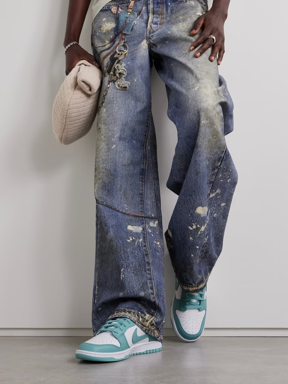 Dunk Low Retro leather sneakers Dunk Low Retro leather sneakers