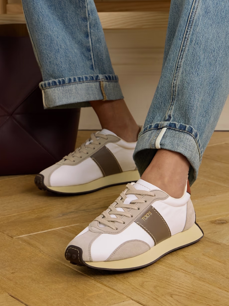 Sportivo Active leather and suede sneakers Sportivo Active leather and suede sneakers