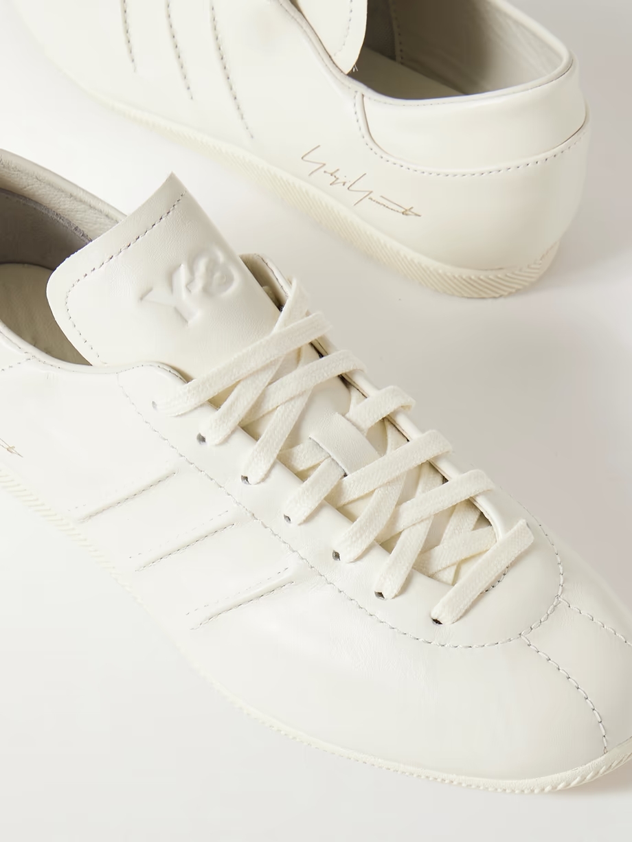 + Y-3 leather sneakers + Y-3 leather sneakers