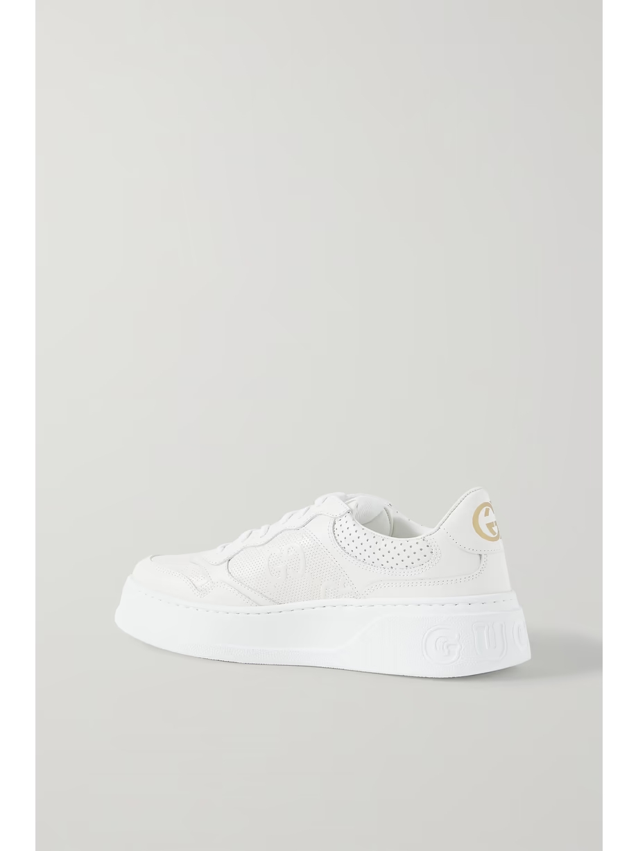 CHUNKY B perforated leather sneakers CHUNKY B perforated leather sneakers