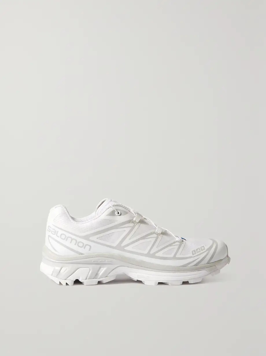 XT-6 rubber-trimmed mesh sneakers XT-6 rubber-trimmed mesh sneakers