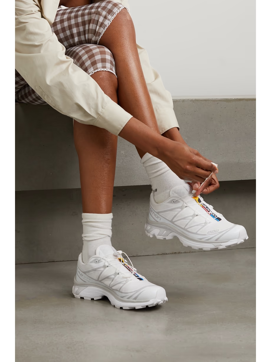 XT-6 rubber-trimmed mesh sneakers XT-6 rubber-trimmed mesh sneakers