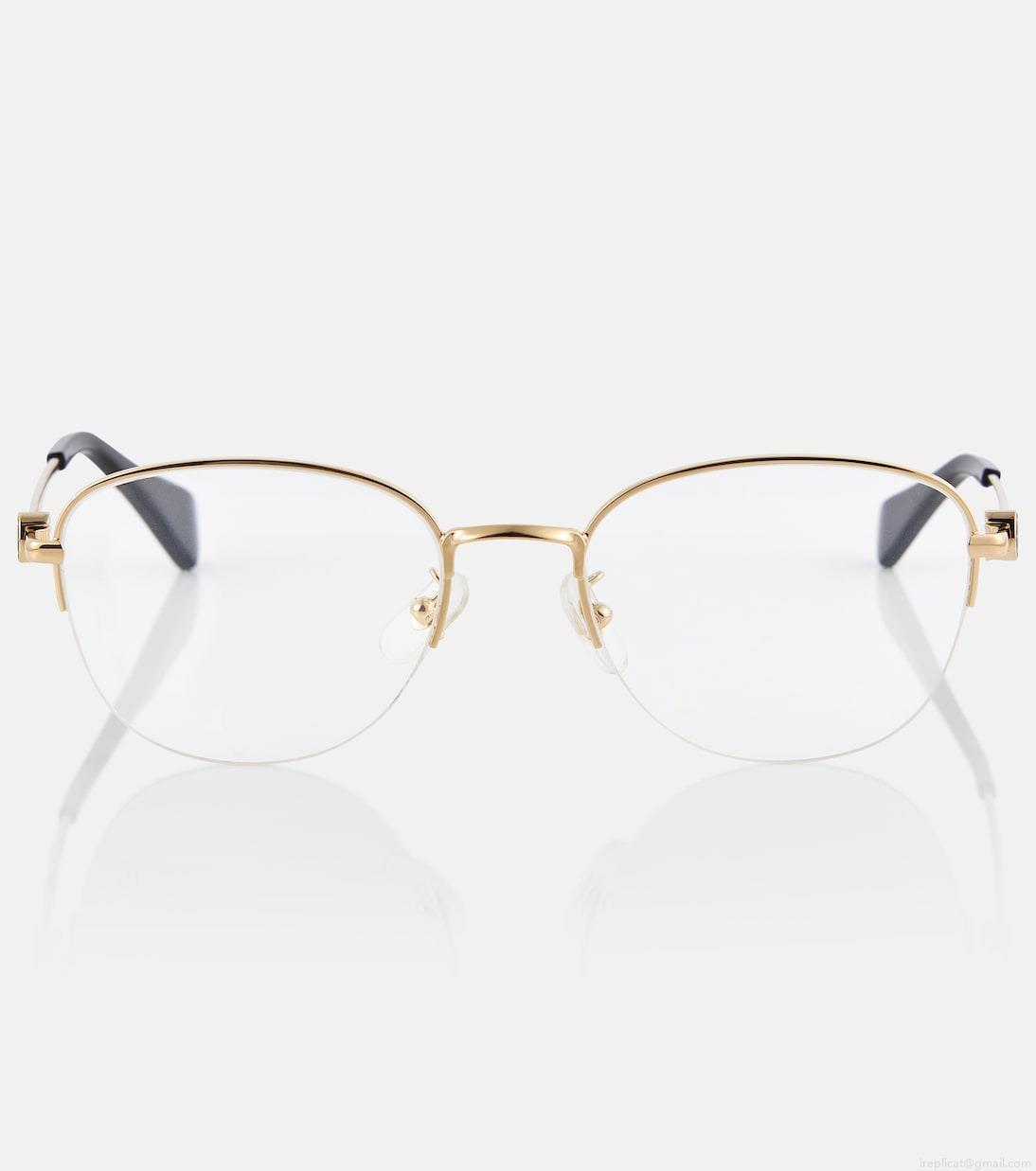 Cartier Eyewear CollectionSignature C de Cartier round glasses Cartier Eyewear CollectionSignature C de Cartier round glasses